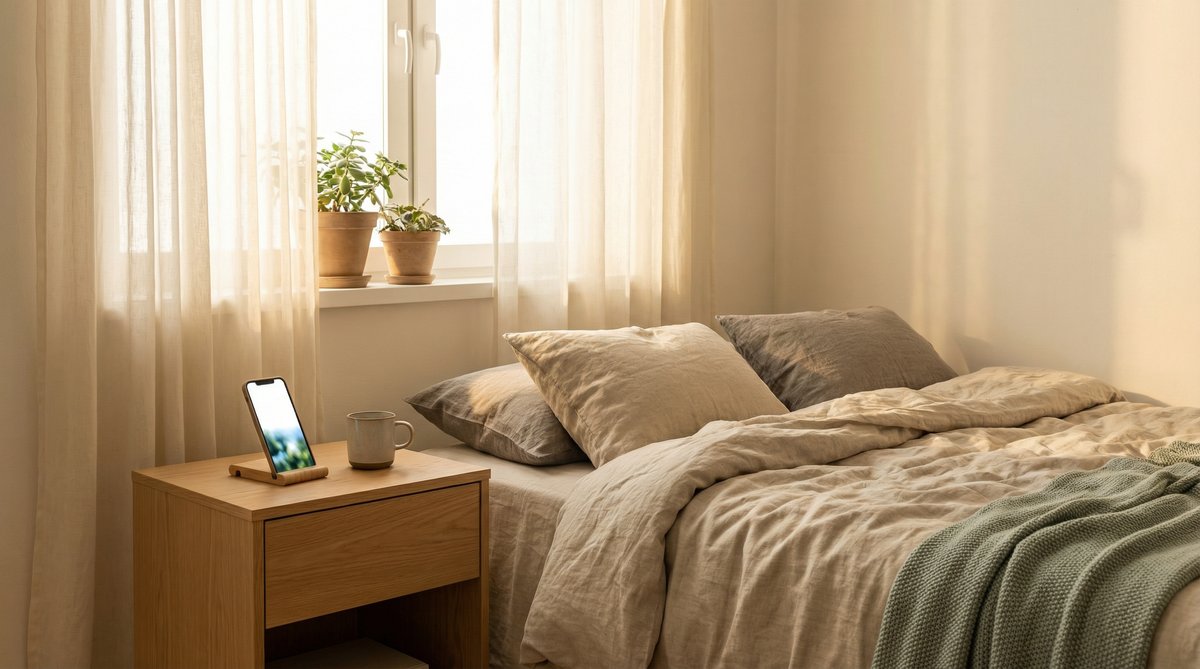 蘑菇视频 - 温馨卧室晨光，手机播放轻松视频 - ncbpu5no.cn